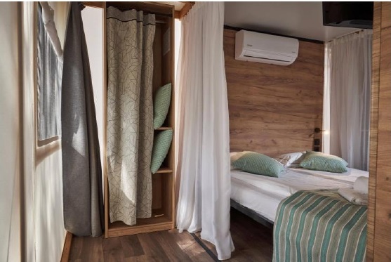 Nature Lodge 2 chambres – Spa  (draps et serviettes inclus) 2/4 Pers.